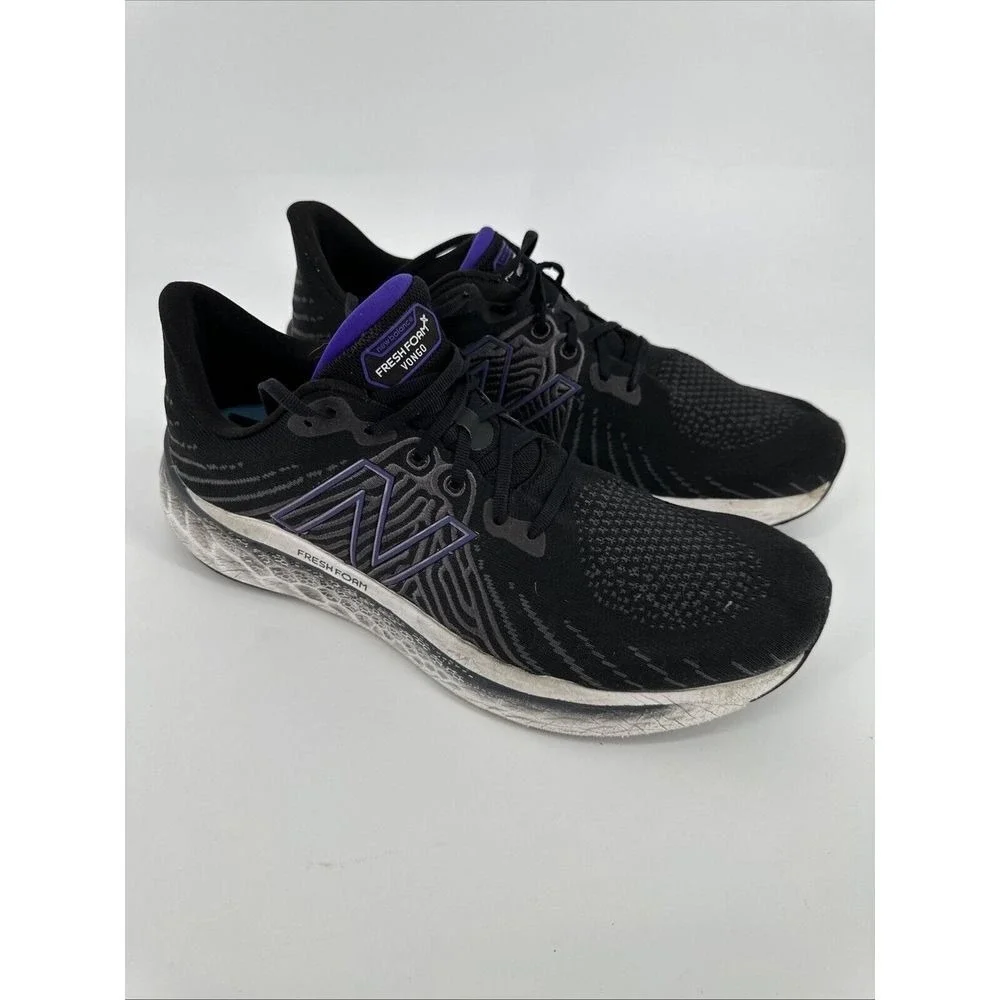 New‎ Balance Fresh Foam Vongo Black and Purple Size 15 US / 14.5 UK